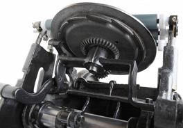 Treadle Platen Inking System