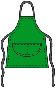 Baize Printer's Apron