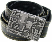 Letterpress belt
